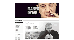 Desktop Screenshot of marekdyjak.com
