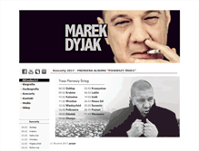 Tablet Screenshot of marekdyjak.com
